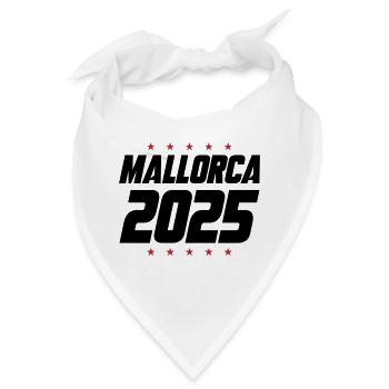 Mallorca 2025 - Bandana - Weiß - Vorne