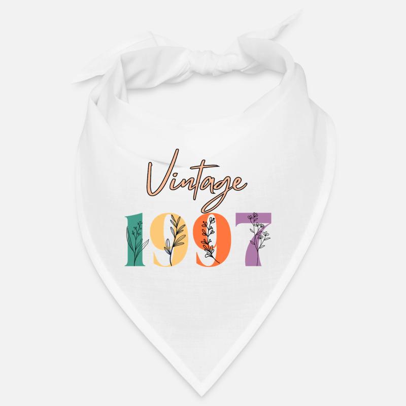 Vintage 1997 florale Bandana