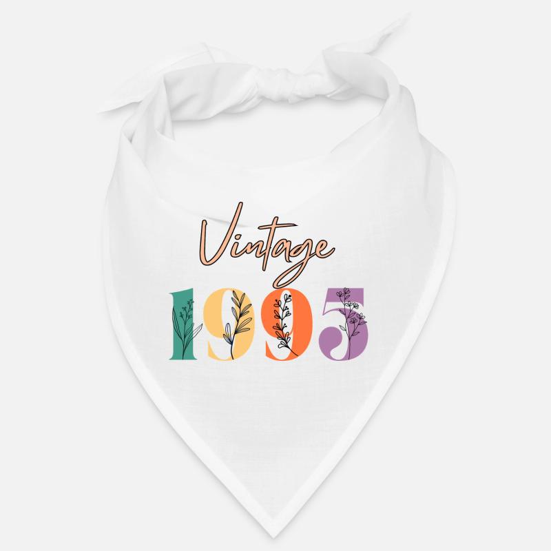 Vintage 1995 Floral Bandana