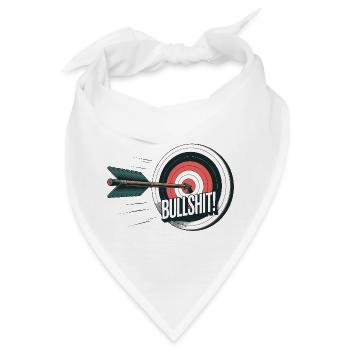 PFEIL UND BOGEN - Bandana - Weiß - Vorne