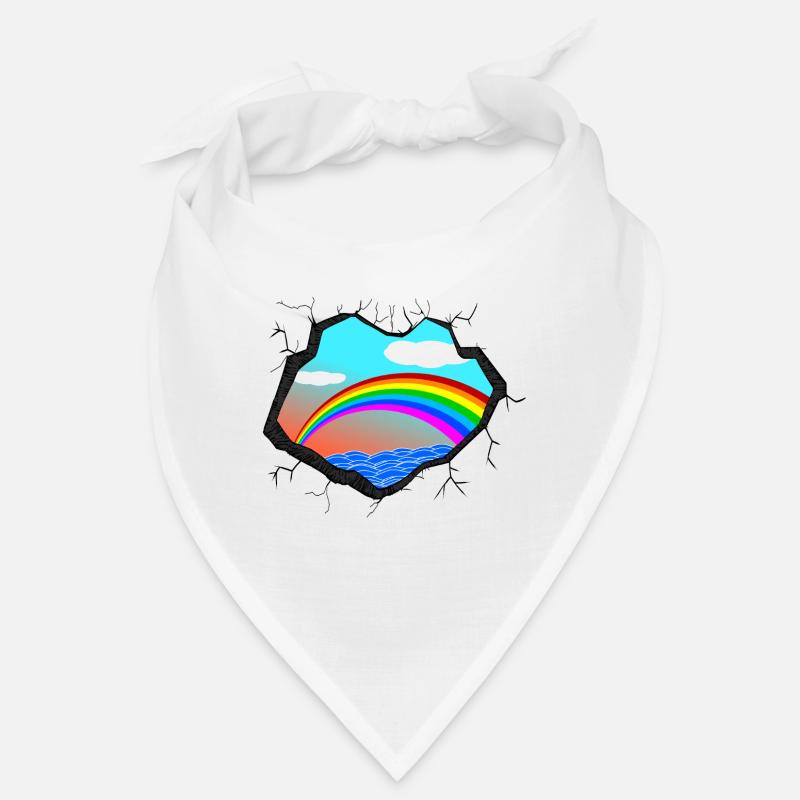 Regenbogen Meer Bandana
