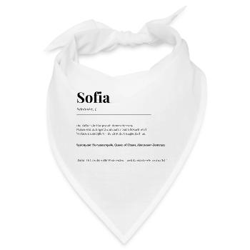 Sofia - Bandana - Weiß - Vorne