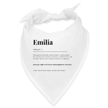Emilia - Bandana - Weiß - Vorne