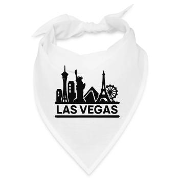 las vegas - Bandana - Weiß - Vorne