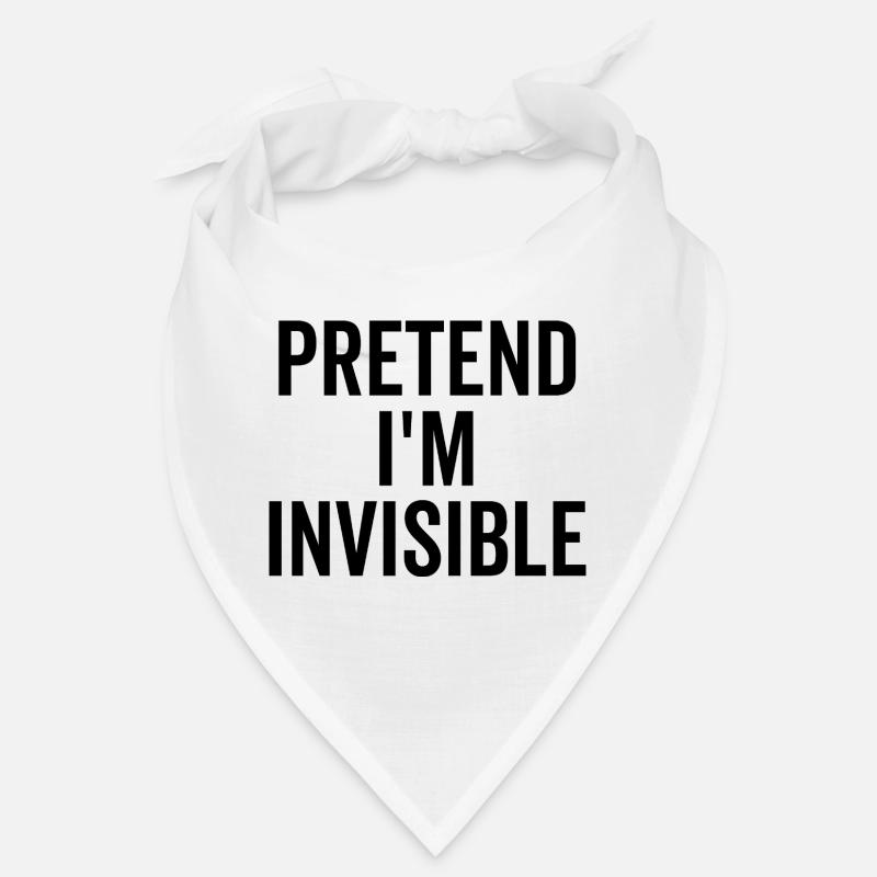 Faire semblant d’être invisible Bandana