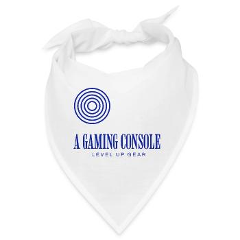 Gaming Console Gear – Level Up Abenteuer - Bandana - Weiß - Vorne