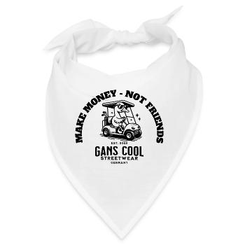 Gans Cool Streetwear by SF - Bandana - Weiß - Vorne