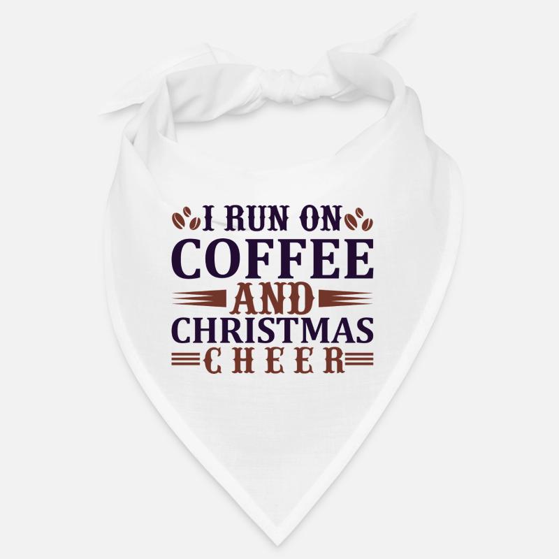 Courir au café et à Noël Bandana
