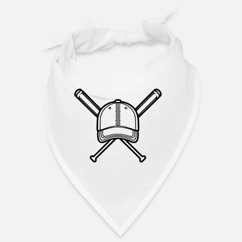 Baseball Player Baseball Artwork Bandana