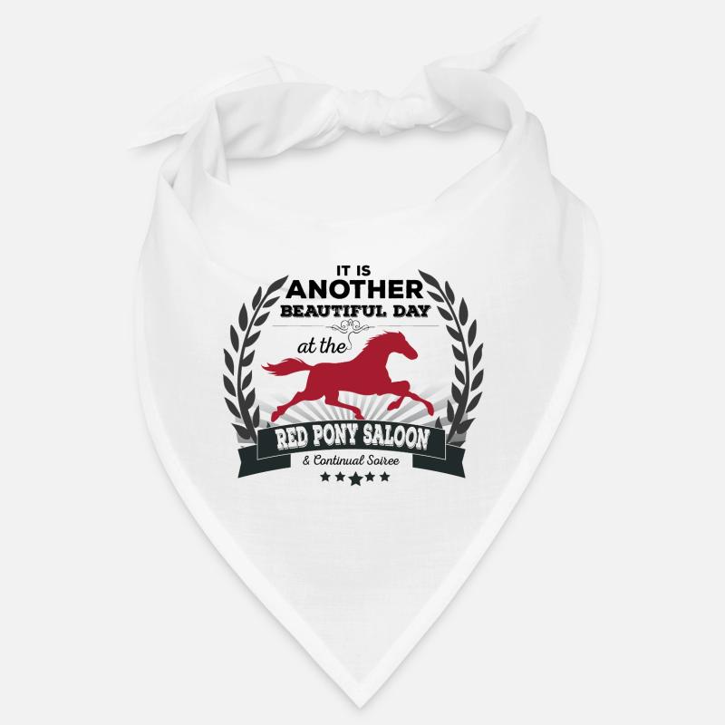 Cavalier du salon Red Pony Amant Bandana