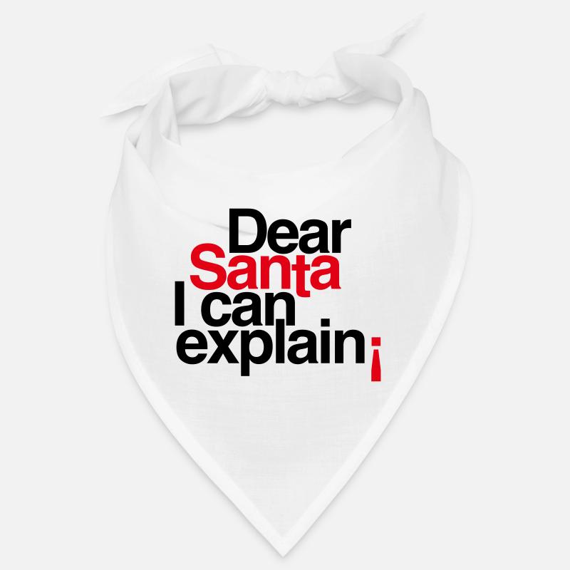 Dear Santa I can explain! Bandana