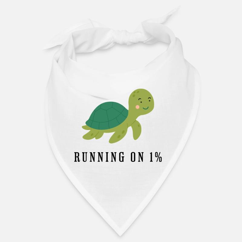 Cuddly Turtle Green Turtle Cartoon Bandana