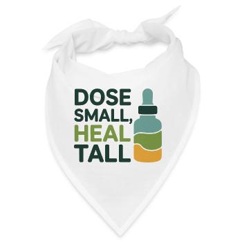 Homöopathie-Dosierung Small Heal Tall Professional - Bandana - Weiß - Vorne