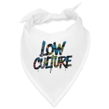 Love Culture Graffiti Collage - Bandana - Weiß - Vorne