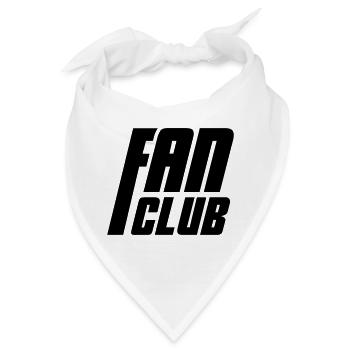 Fan Club - Bandana - Weiß - Vorne