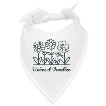 Unkraut Veredler Lustiges Garten Design - Bandana - Weiß - Vorne