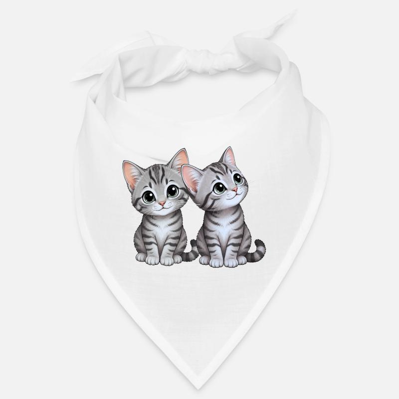 Frères et sœurs chatons Bandana