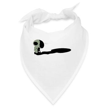 Pilzkopf - Bandana - Weiß - Vorne