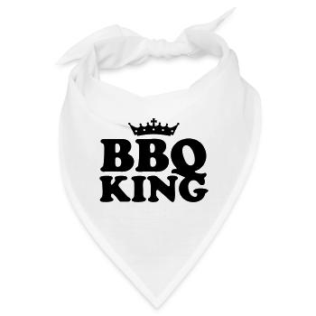 bbq king DE - Bandana - Weiß - Vorne