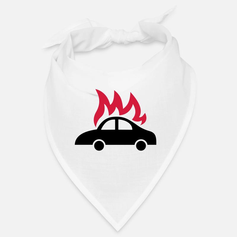 voiture + feu Bandana