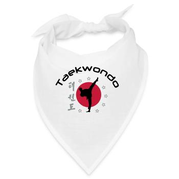 taekwondo_3 - Bandana - Weiß - Vorne