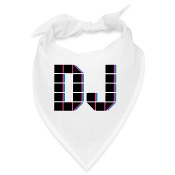 DJ - Bandana - Weiß - Vorne