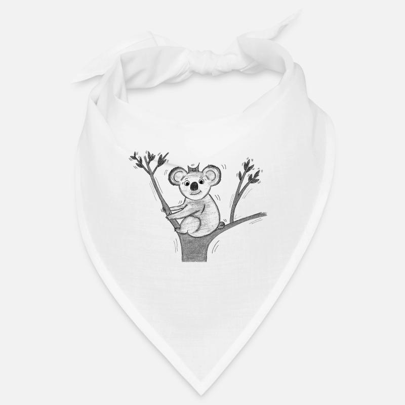 koala - Bandana - Weiß