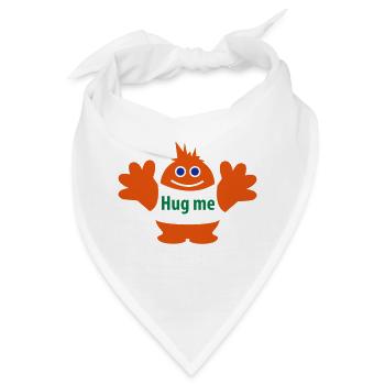 Hug Me - Bandana - Weiß - Vorne