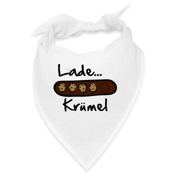 Lade... Krümel - Bandana - Weiß - Vorne