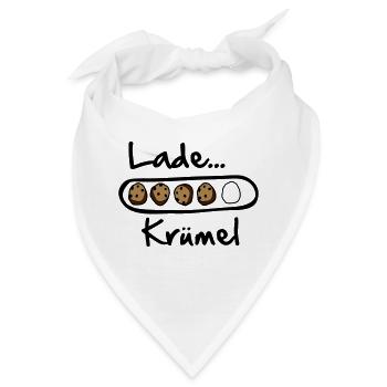 Lade... Krümel - Bandana - Weiß - Vorne