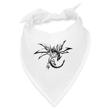 Dragontribal - Bandana - Weiß - Vorne