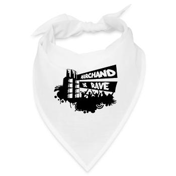 Händler Rave - Bandana - Weiß - Vorne