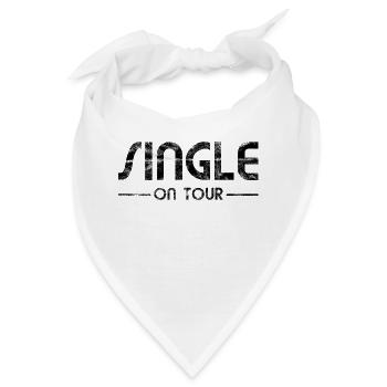 Partnersuche - Single On Tour - Bandana - Weiß - Vorne
