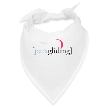 [paragliding] - Bandana - Weiß - Vorne