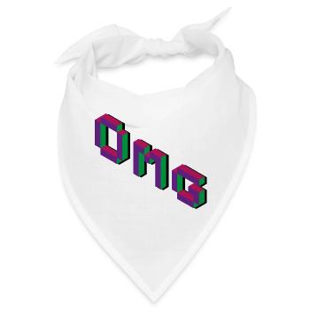 OMG - Oh My God - Bandana - Weiß - Vorne