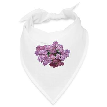 Fette Henne Kraut Blume - Bandana - Weiß - Vorne