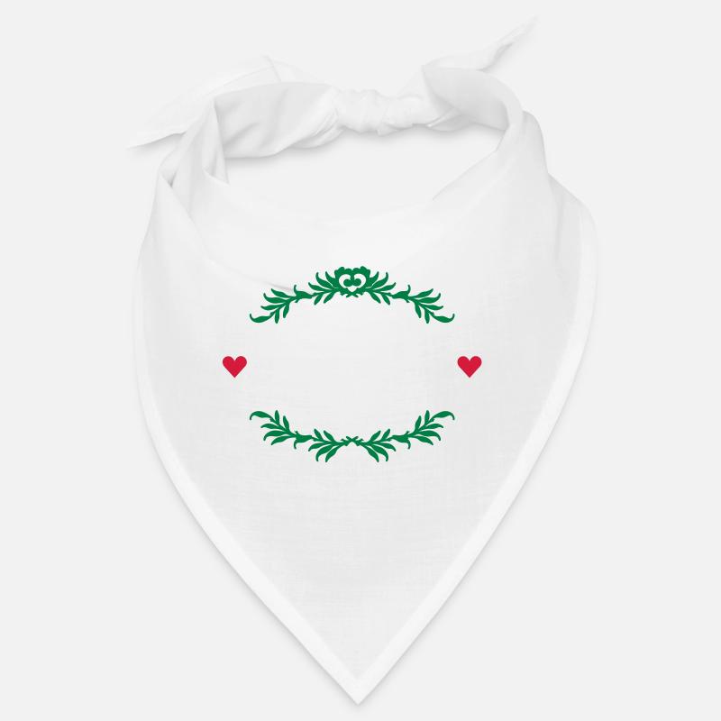 cadre de thym avec des coeurs / cadre de thym Bandana