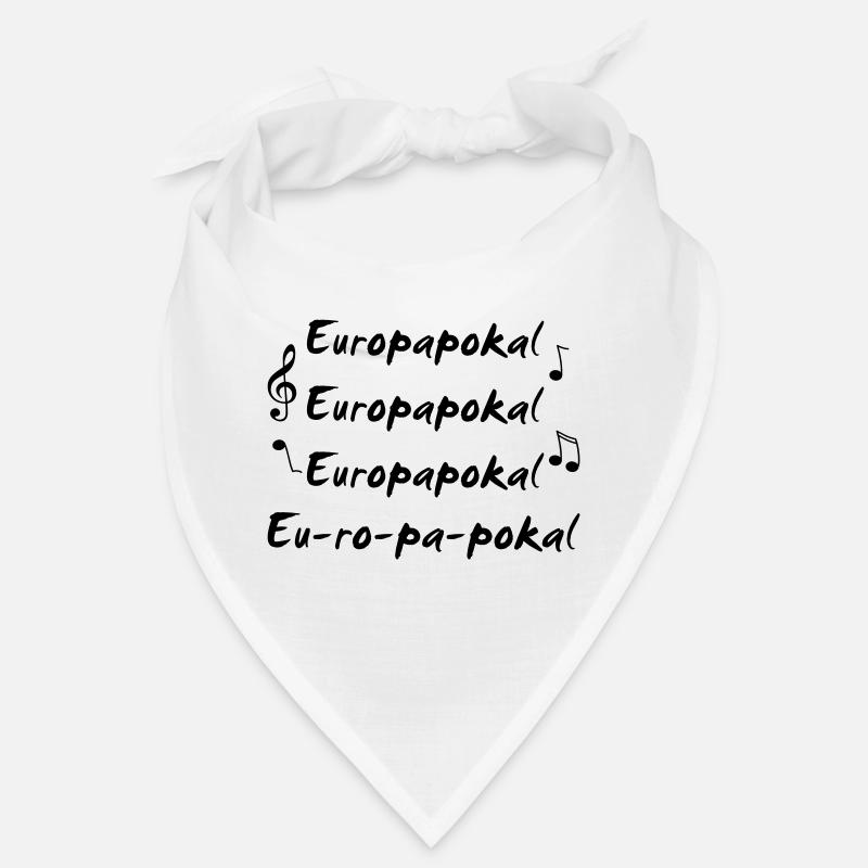 Europapokal einfarbig Bandana