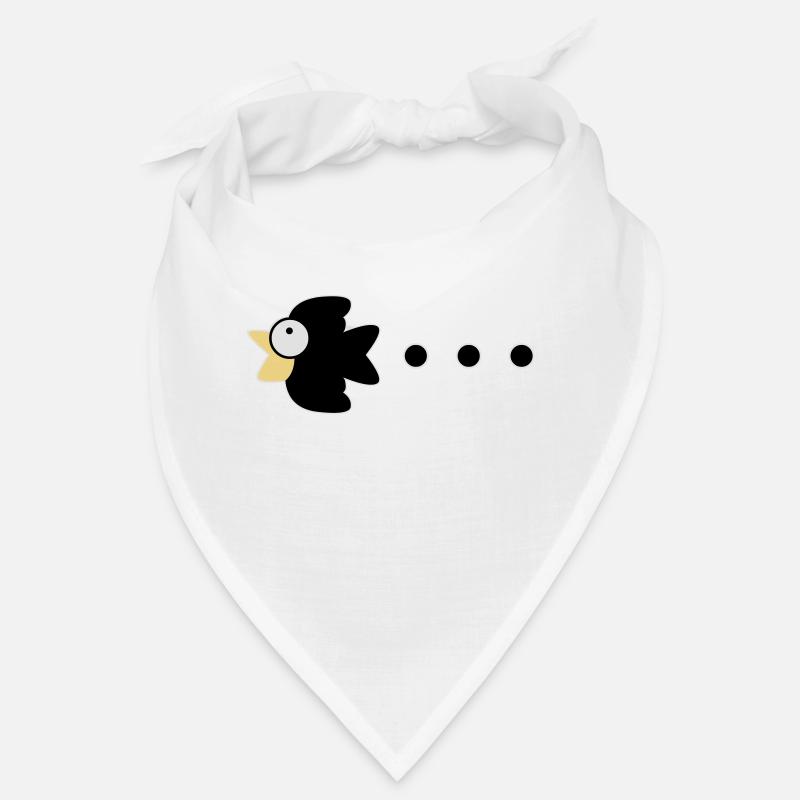 crow - Bandana - Weiß