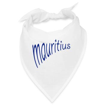 Mauritius - Bandana - Weiß - Vorne