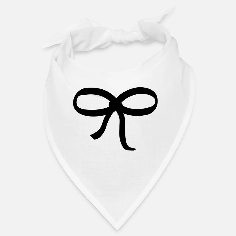 Noeud - Bandana - blanc