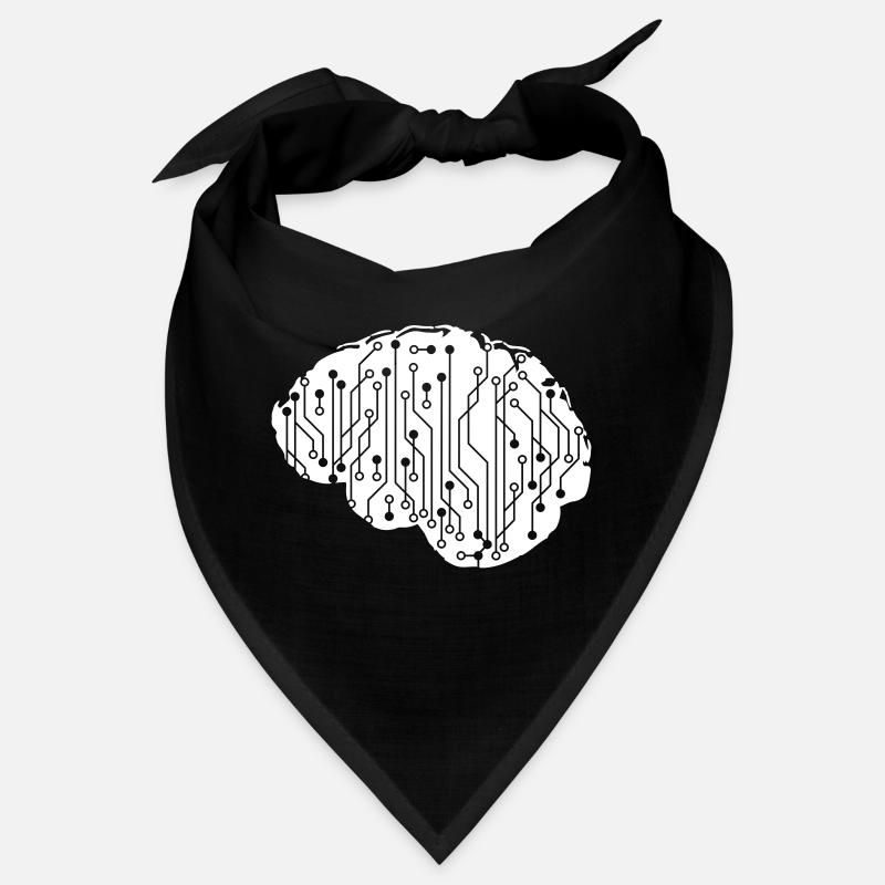 Electrical Brain CPU Data Circuit Computer Bandana