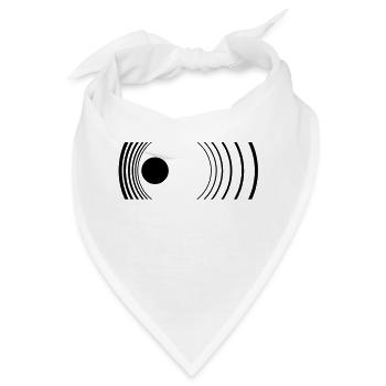 dopplereffekt - Bandana - Weiß - Vorne
