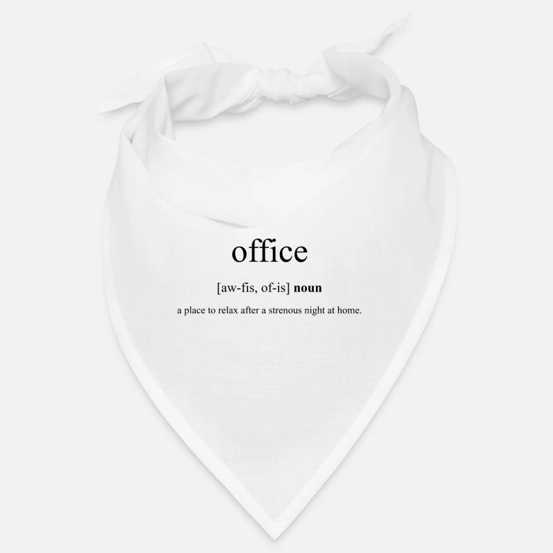 Dictionnaire de définitions de bureau (Büro) Bandana