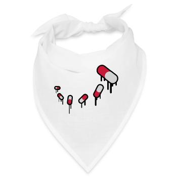 Medicine Pills - Bandana - Weiß - Vorne