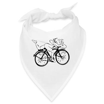 Albert Hofmann - Bandana - Weiß - Vorne