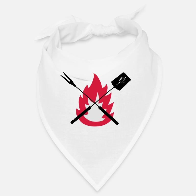 barbecue cook tools fire on BBQ best gift idea Bandana