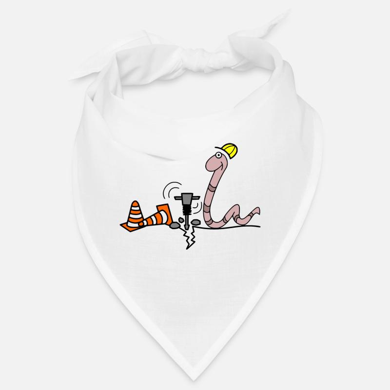 Worm construction worker Bandana