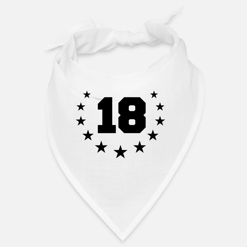 Number 18 Design Bandana