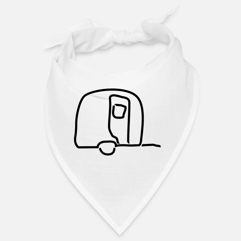 Wohnwagen Umriss 1 Bandana